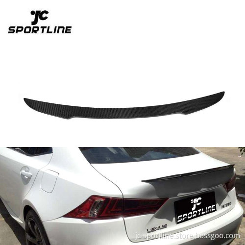 Carbon Fiber Rear Spoiler Wing for LEXUS IS-F/IS250/IS350/IS300h/IS250F (2013-up)